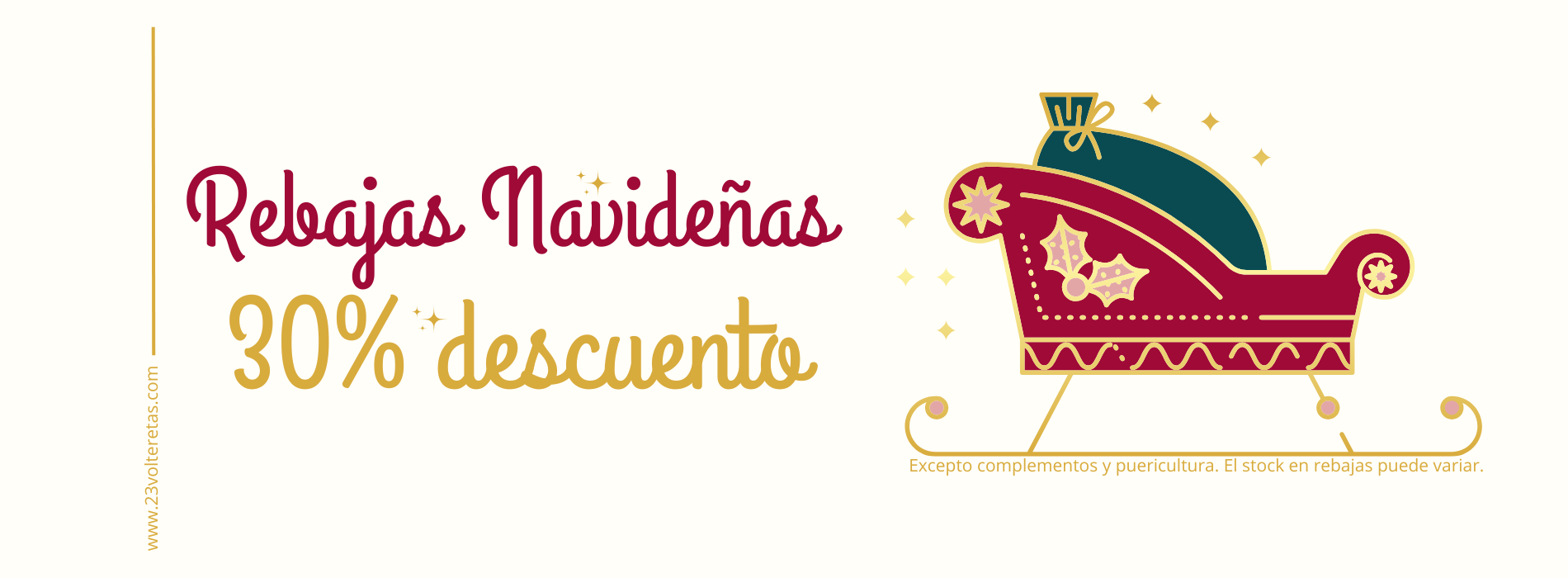 Rebajas Navideñas Slider Web